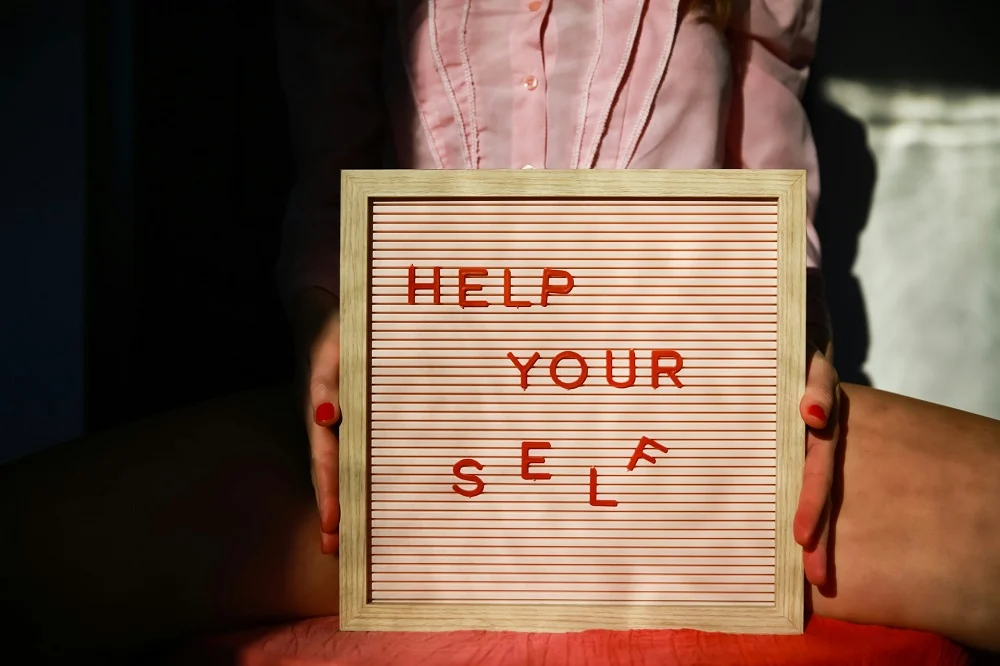 Notes are a way to do positive self talk