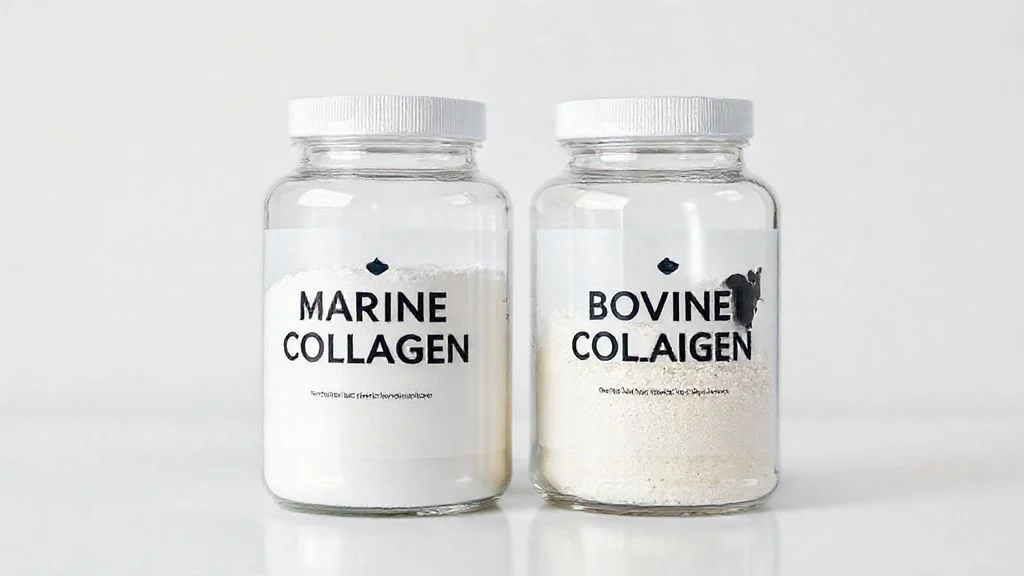 hydrolyzed collagen peptides marine vs bovine comparison